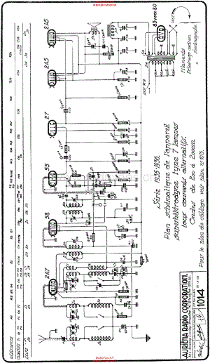 Auriema_7Lampes35维修电路原理图.pdf
