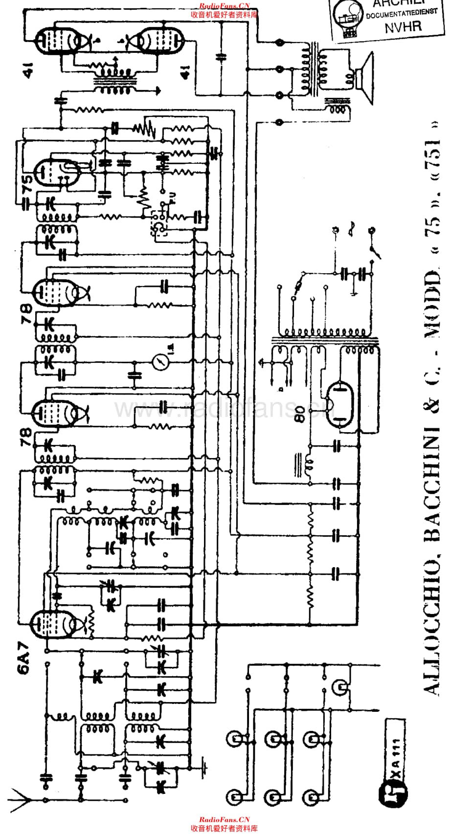 AllocchioBacchini_75维修电路原理图.pdf_第1页
