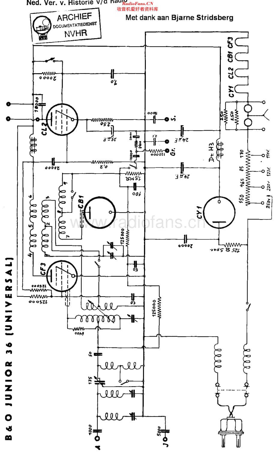 B&O_Hyperbo36KH维修电路原理图.pdf_第1页