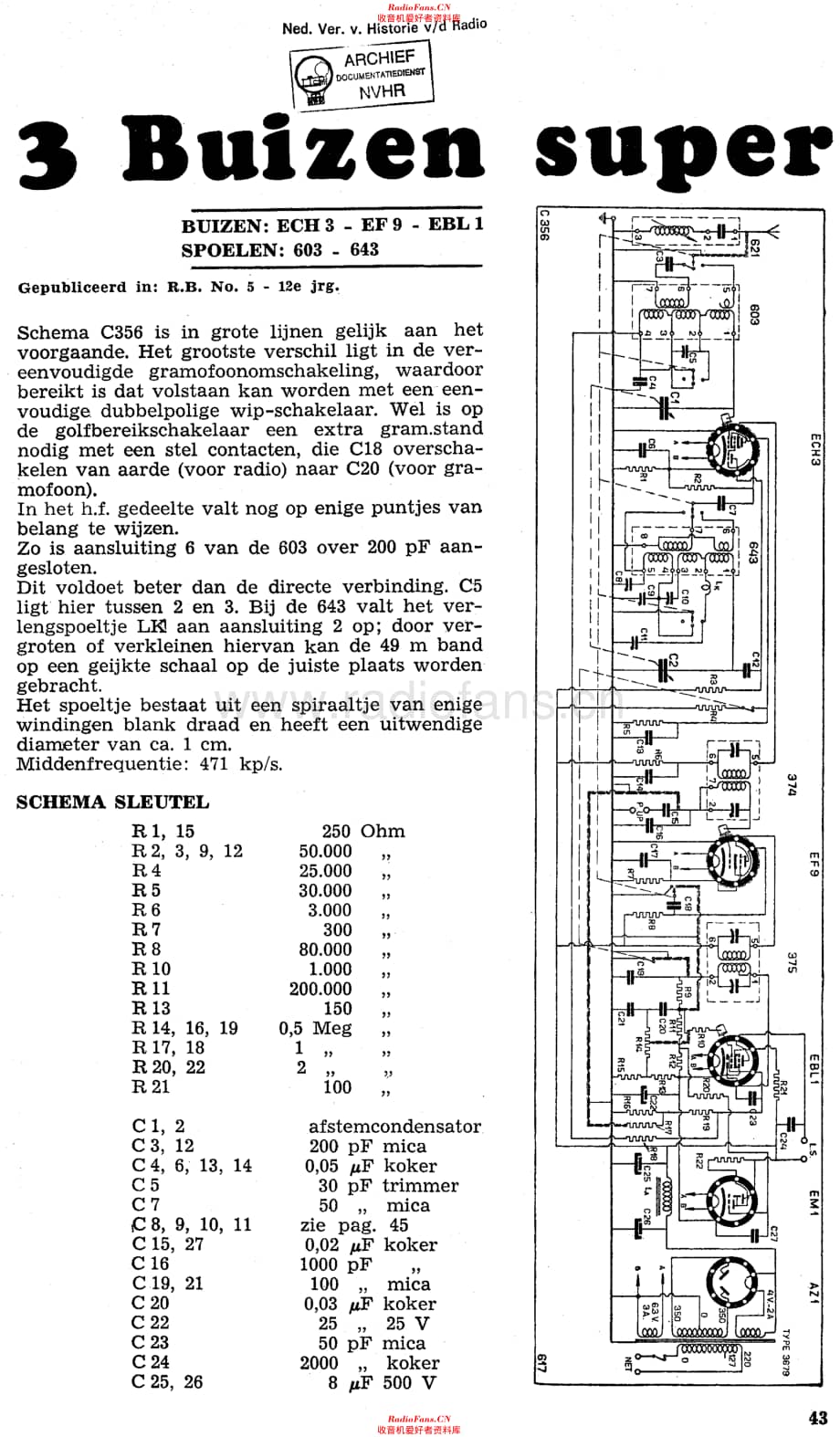 Amroh_3BuizenSuper维修电路原理图.pdf_第1页