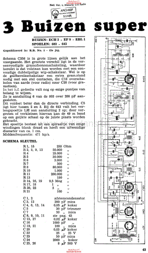 Amroh_3BuizenSuper维修电路原理图.pdf