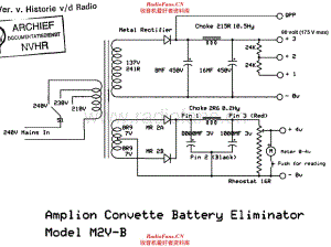 Amplion_MV2B维修电路原理图.pdf