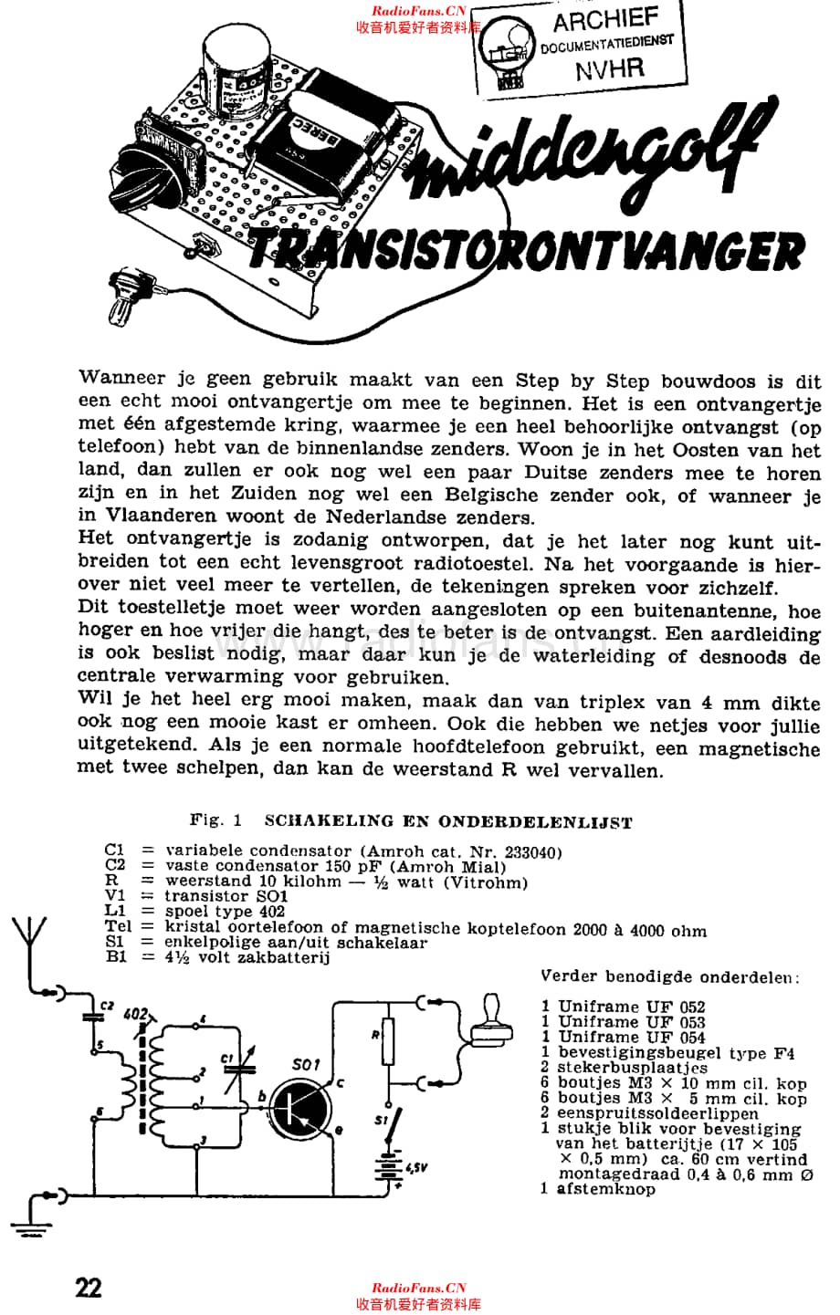 Amroh_MiddengolfTransistorOntvanger维修电路原理图.pdf_第1页