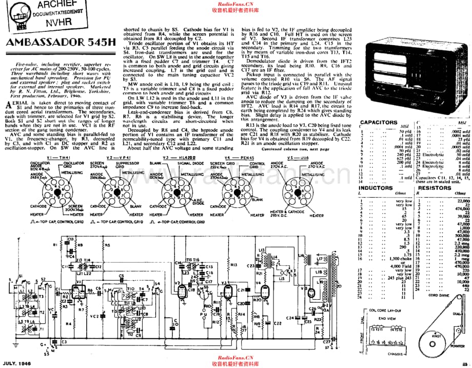Ambassador_545维修电路原理图.pdf_第1页