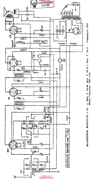 AllocchioBacchini_F52维修电路原理图.pdf