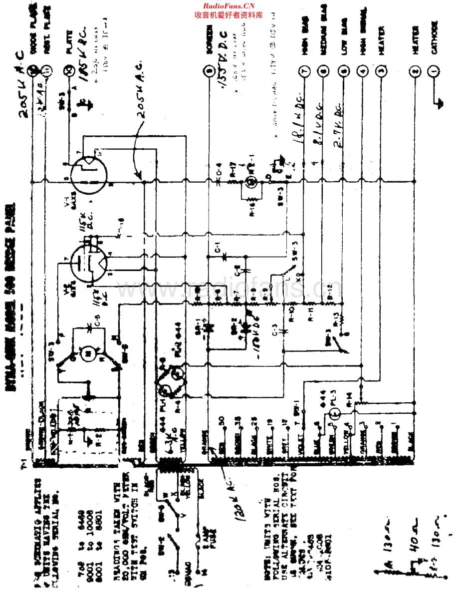 B&K_500维修电路原理图.pdf_第2页