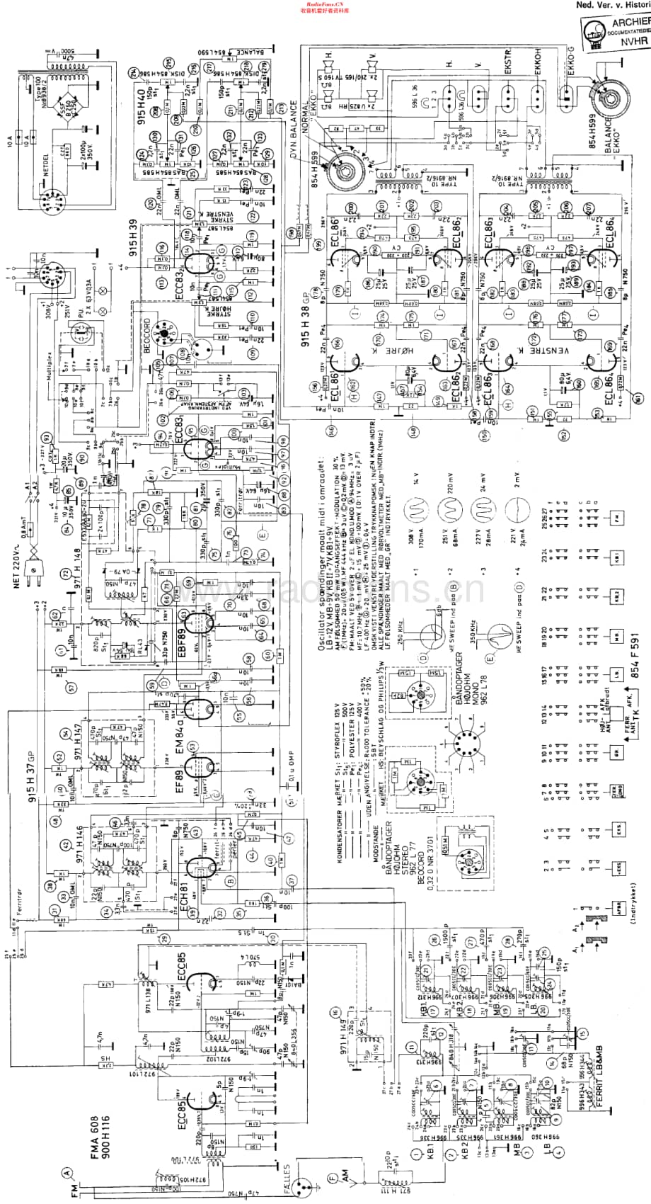B&O_GrandPrix608维修电路原理图.pdf_第1页
