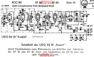 Avanti_UEG94W维修电路原理图.pdf