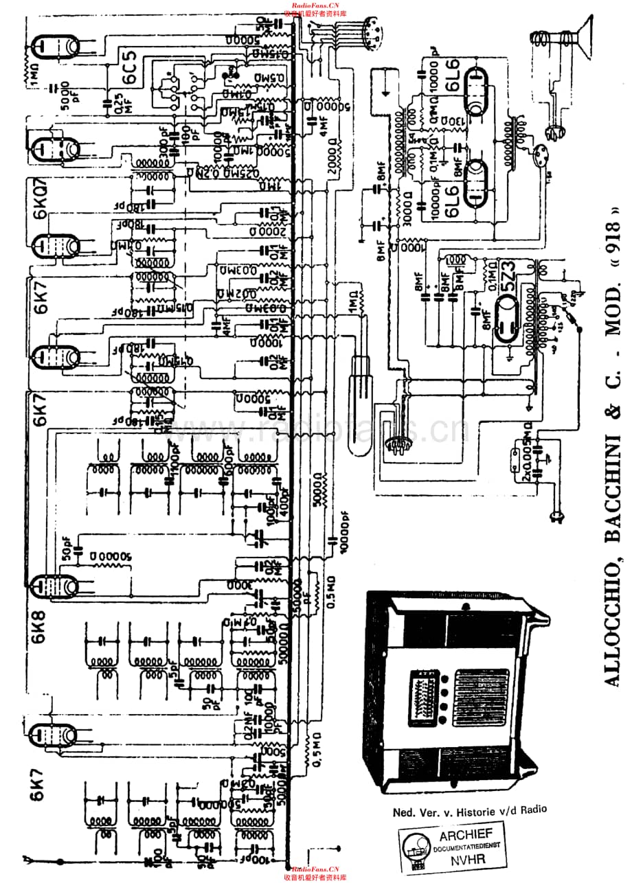 AllocchioBacchini_918G维修电路原理图.pdf_第1页
