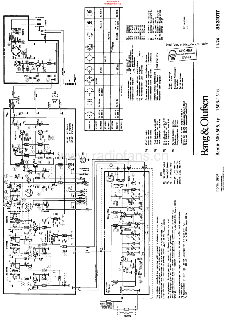 B&O_Beolit505维修电路原理图.pdf_第1页