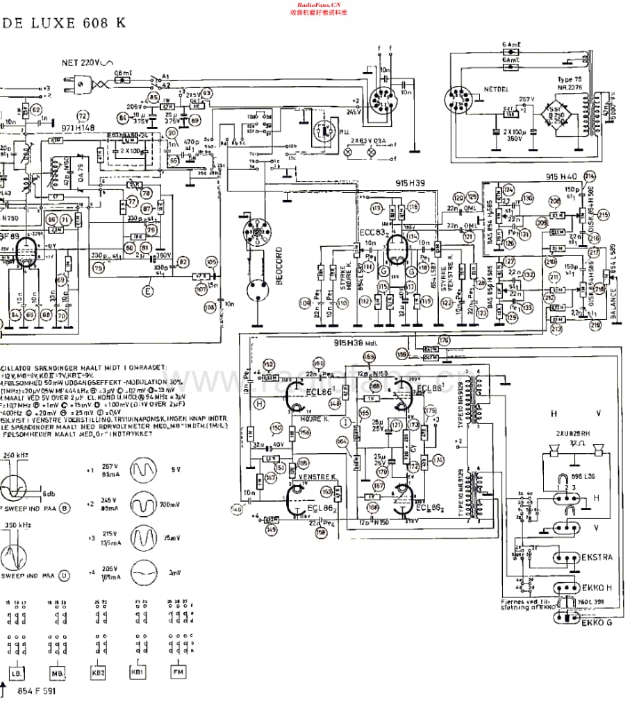 B&O_Master608维修电路原理图.pdf_第2页