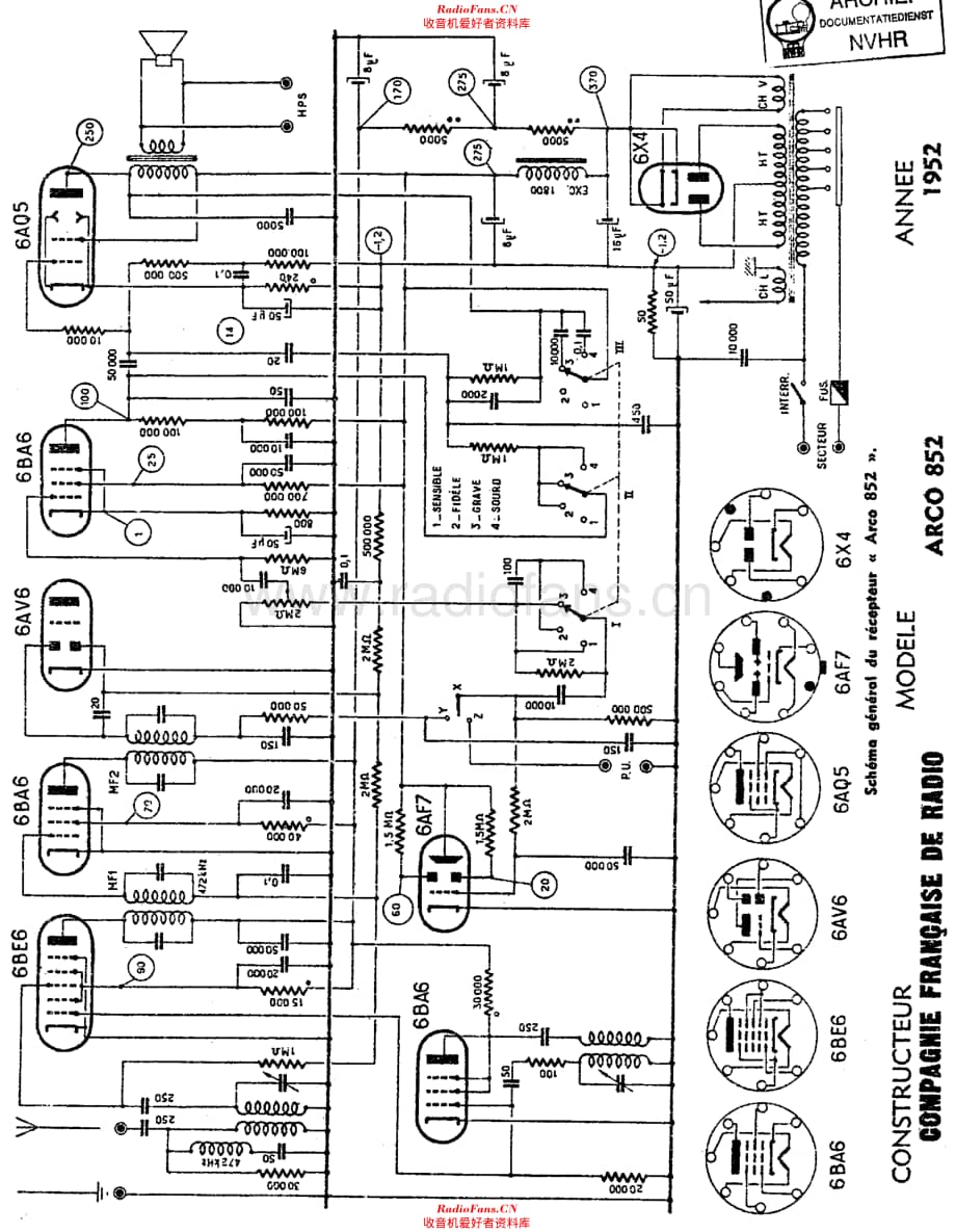 Arco_852维修电路原理图.pdf_第1页