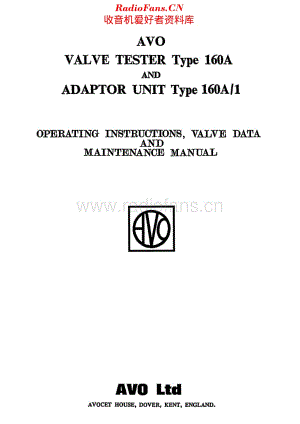 AVO_CT160A维修电路原理图.pdf