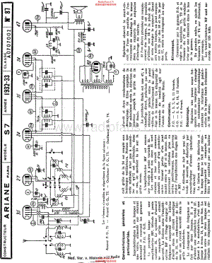 Ariane_S7维修电路原理图.pdf