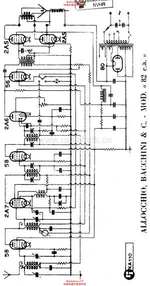 AllocchioBacchini_82CA维修电路原理图.pdf