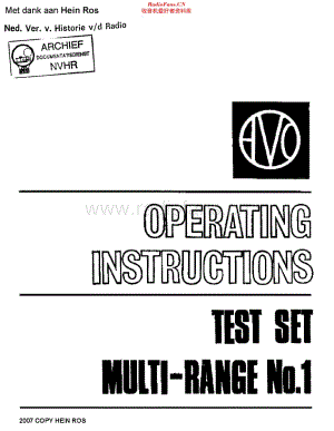 AVO_TestSet1维修电路原理图.pdf