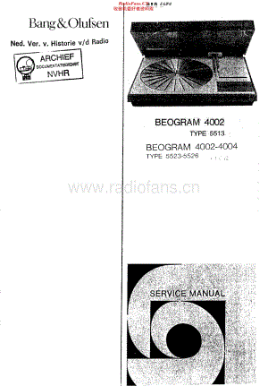 B&O_Beogram4002维修电路原理图.pdf