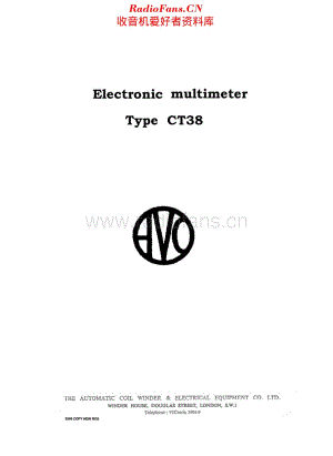 AVO_CT38维修电路原理图.pdf