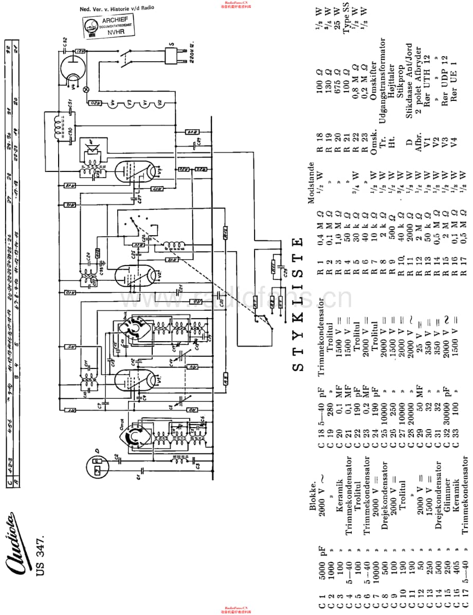 Audiola_US347维修电路原理图.pdf_第1页