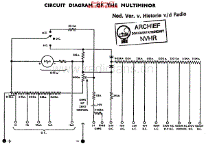 AVO_Multiminor维修电路原理图.pdf