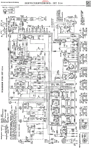B&O_Jet514K维修电路原理图.pdf