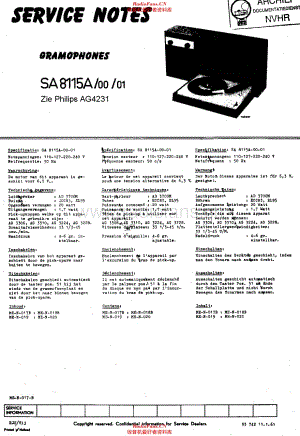 Aristona_SA8115A维修电路原理图.pdf