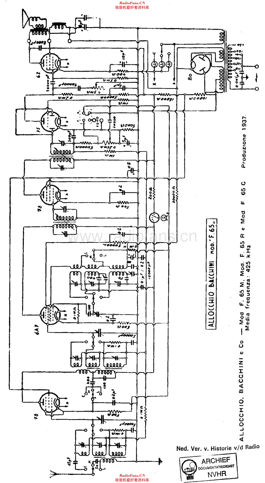 AllocchioBacchini_F65维修电路原理图.pdf_第1页