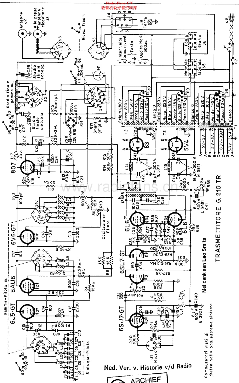 Geloso_G210TR维修电路原理图.pdf_第1页