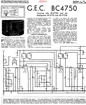 Gecophone_BC4750维修电路原理图.pdf