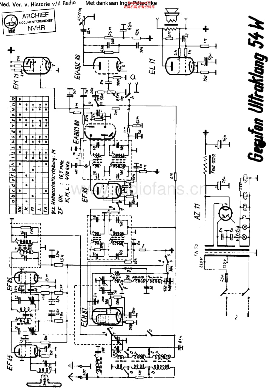 Gerufon_54WUltraklang维修电路原理图.pdf_第1页
