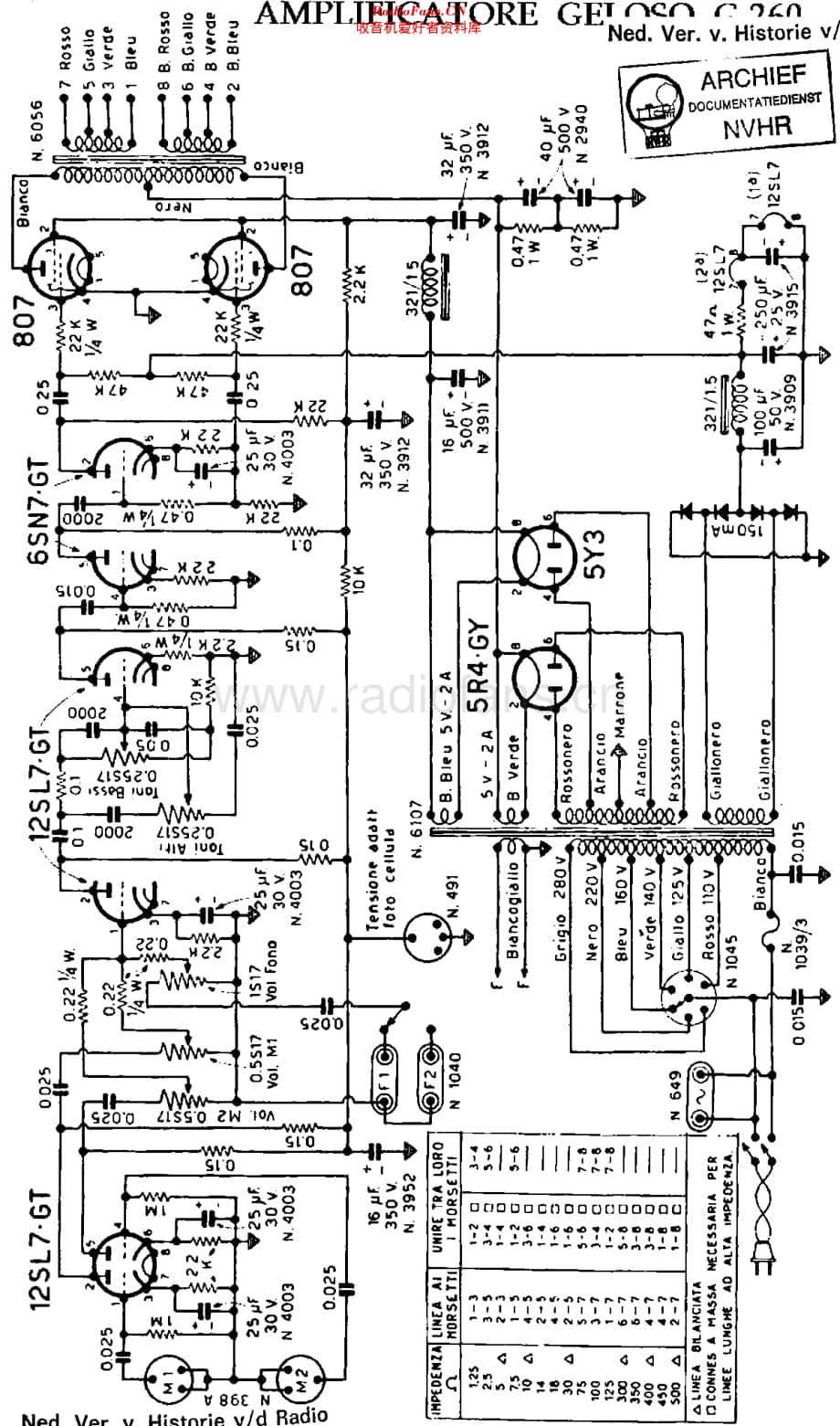 Geloso_G260维修电路原理图.pdf_第1页