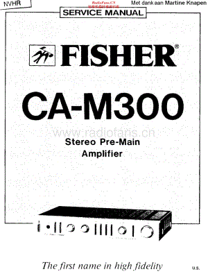 Fisher_CA-M300维修电路原理图.pdf
