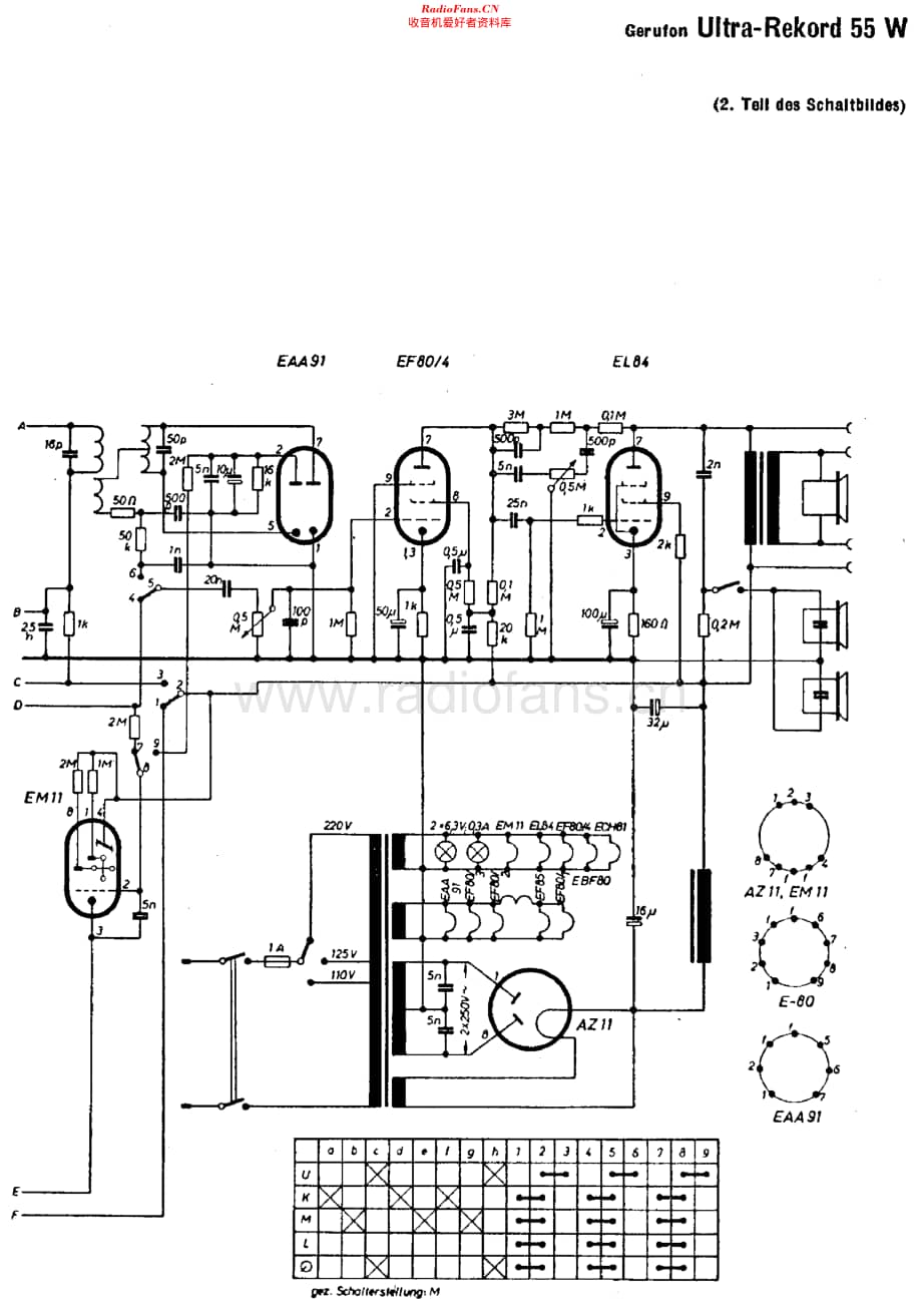 Gerufon_55WUltraRekord维修电路原理图.pdf_第2页