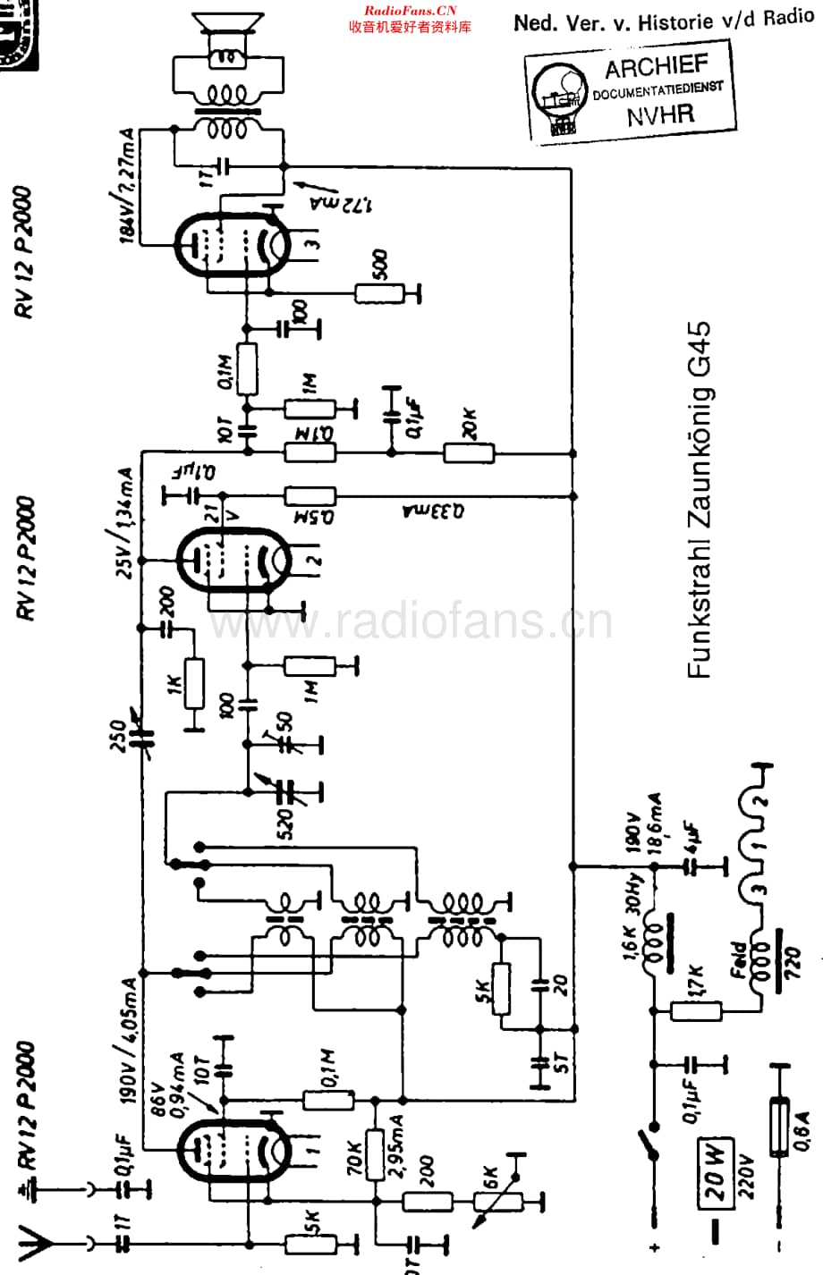 Funkstrahl_G45维修电路原理图.pdf_第1页
