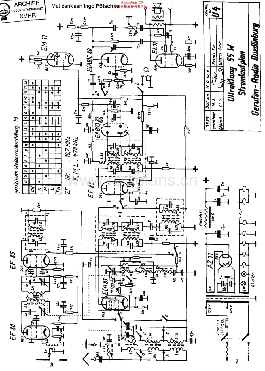 Gerufon_55WUltraklang维修电路原理图.pdf_第1页