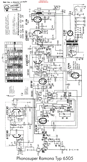 Goldpfeil_6505维修电路原理图.pdf