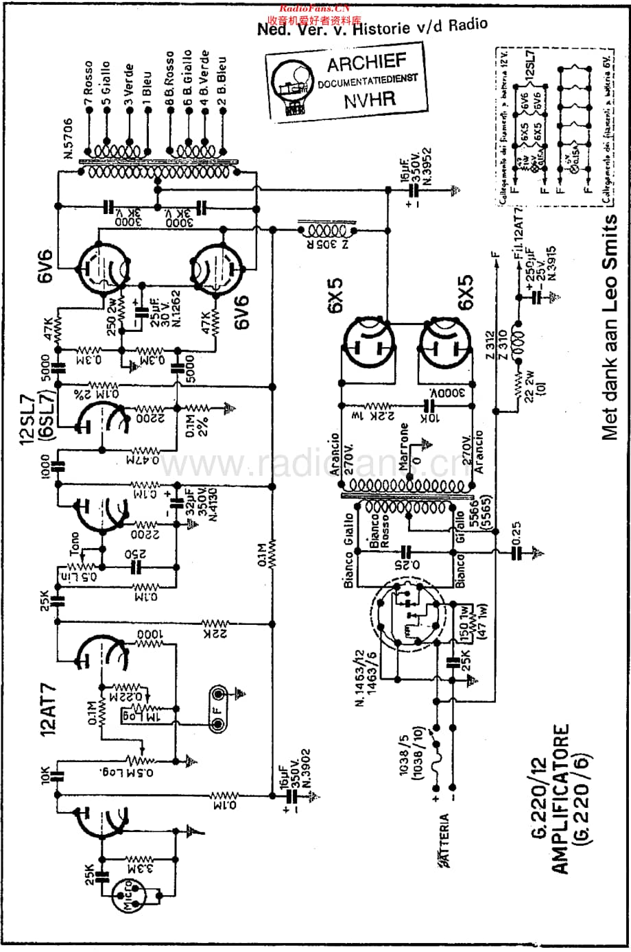 Geloso_G220PA维修电路原理图.pdf_第1页