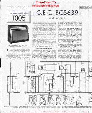 Gecophone_BC6638维修电路原理图.pdf
