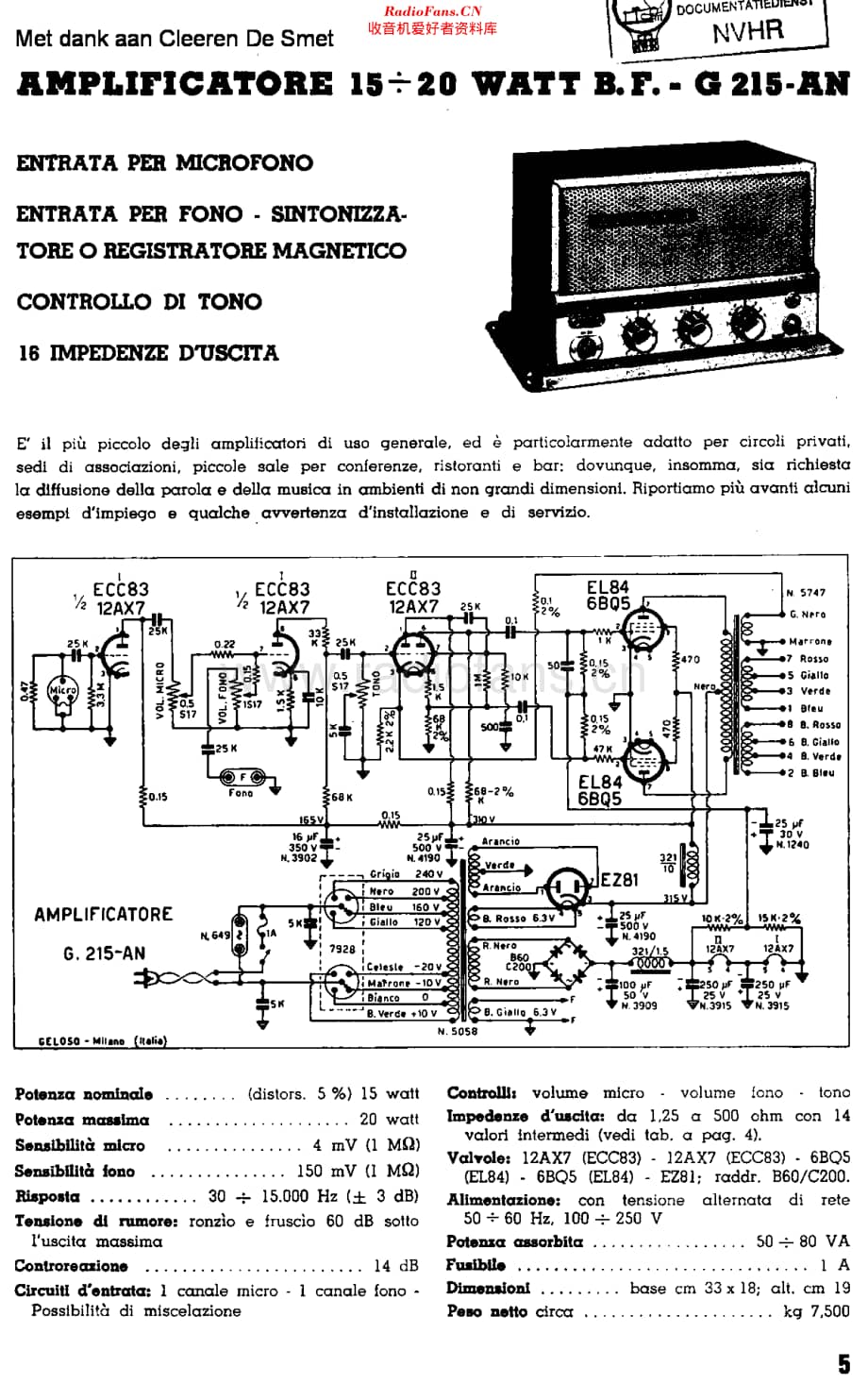 Geloso_G215AN维修电路原理图.pdf_第1页