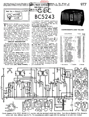 Gecophone_BC5243维修电路原理图.pdf