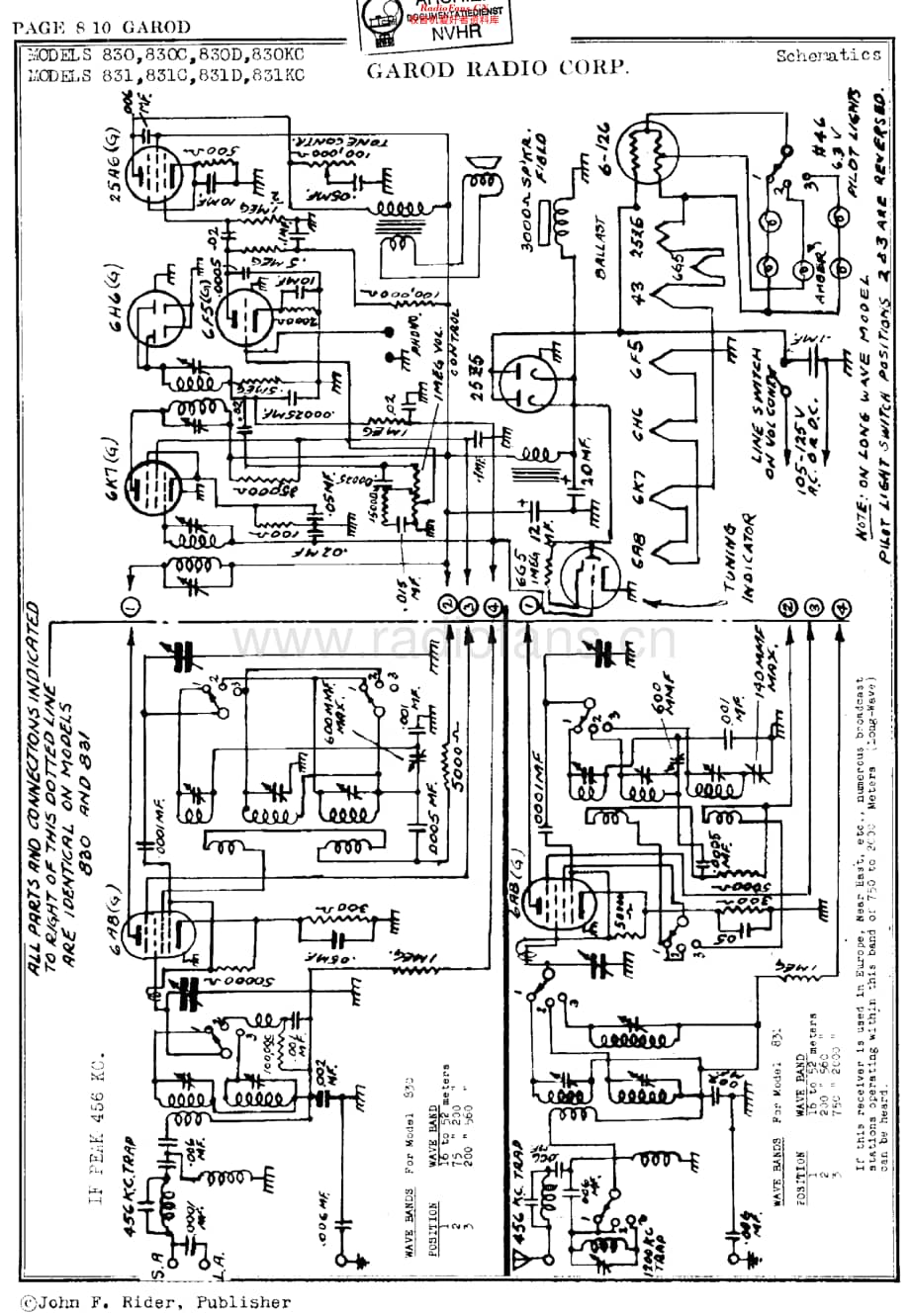 Garod_830维修电路原理图.pdf_第1页
