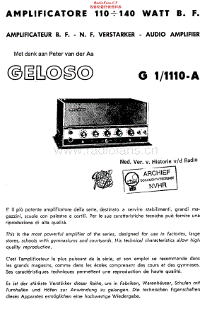Geloso_G11110A维修电路原理图.pdf