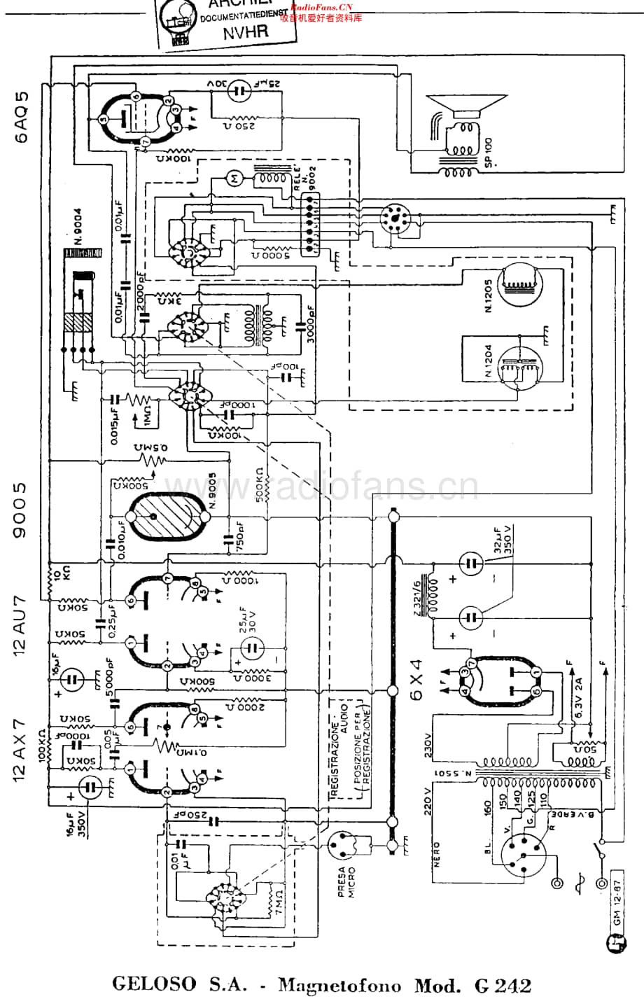 Geloso_G242维修电路原理图.pdf_第1页