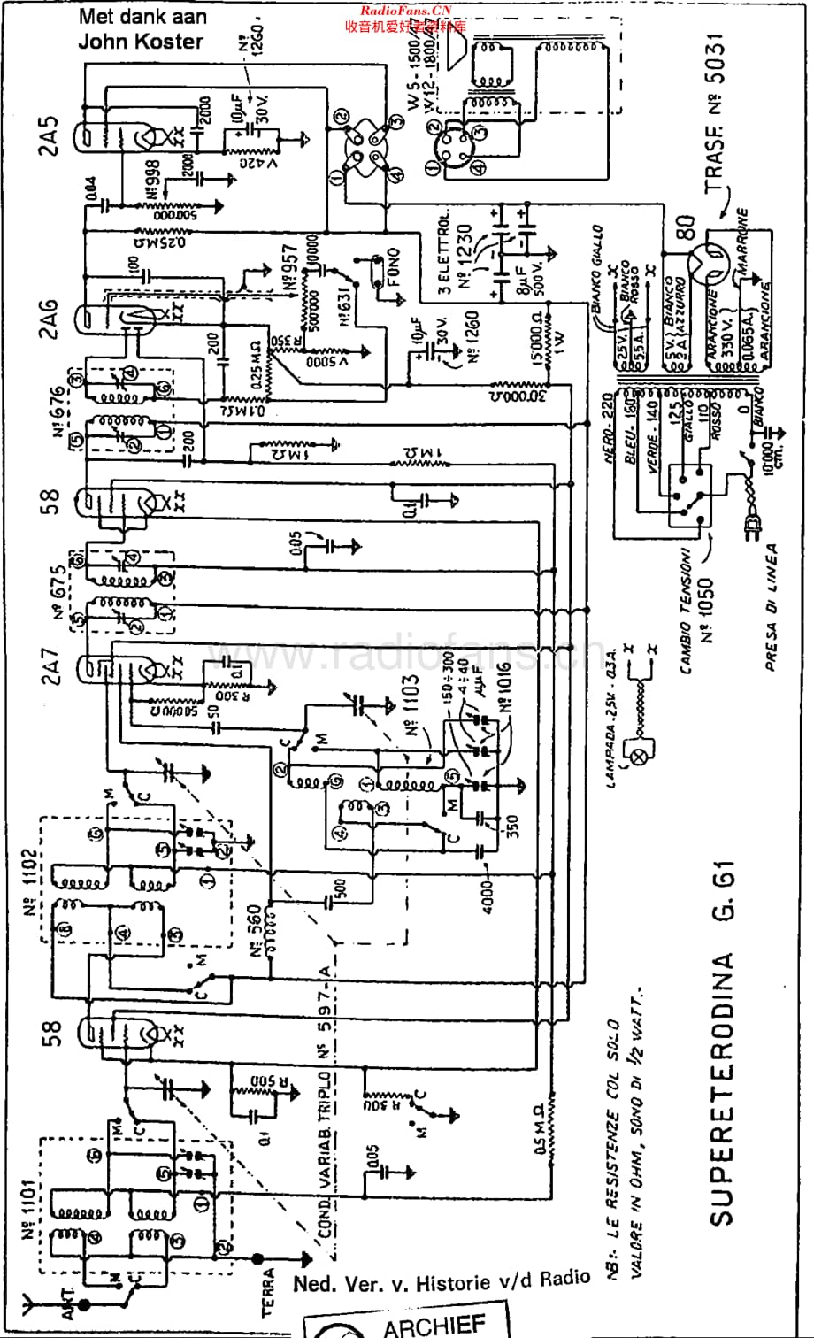 Geloso_G61维修电路原理图.pdf_第1页