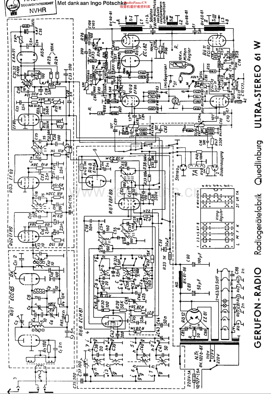 Gerufon_61W维修电路原理图.pdf_第1页