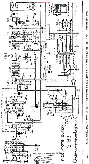 Geloso_G63维修电路原理图.pdf