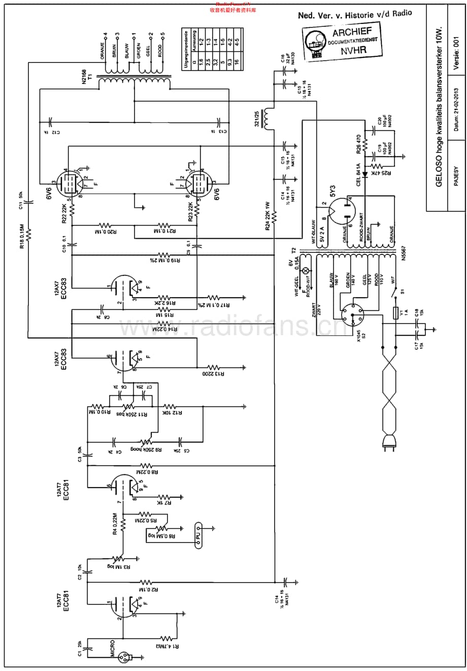 Geloso_Sanders10W维修电路原理图.pdf_第1页
