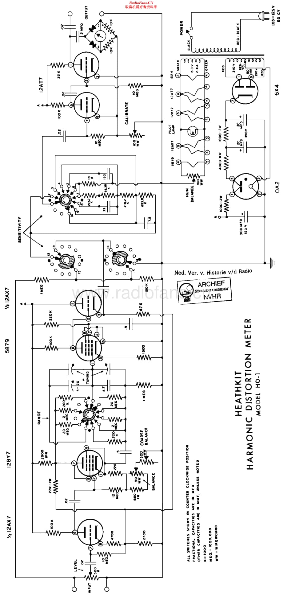 Heathkit_HD1维修电路原理图.pdf_第1页