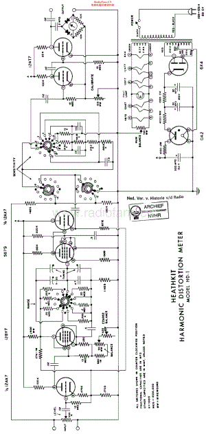 Heathkit_HD1维修电路原理图.pdf