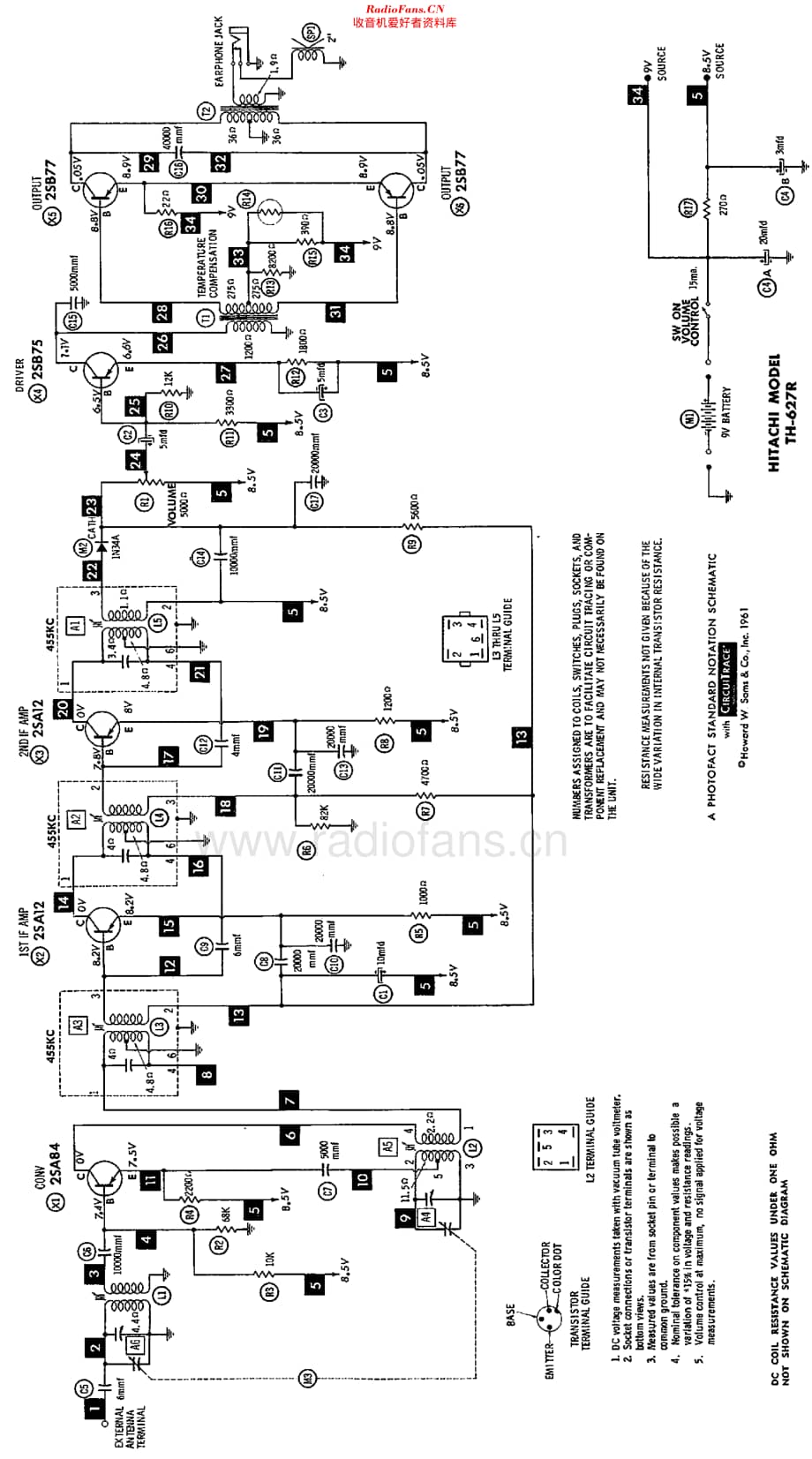 Hitachi_TH627维修电路原理图.pdf_第2页